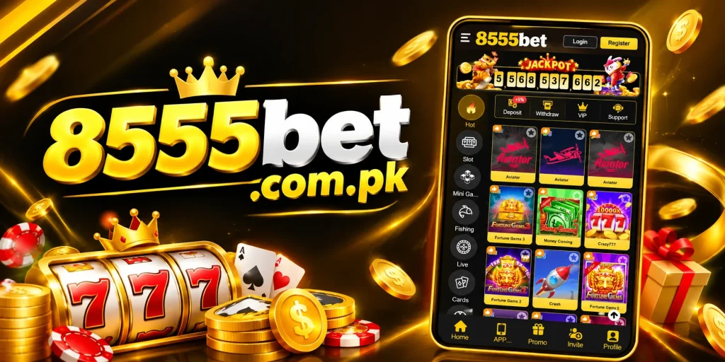 8555bet Game Banner