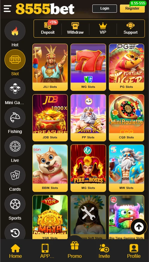 8555 bet Slots